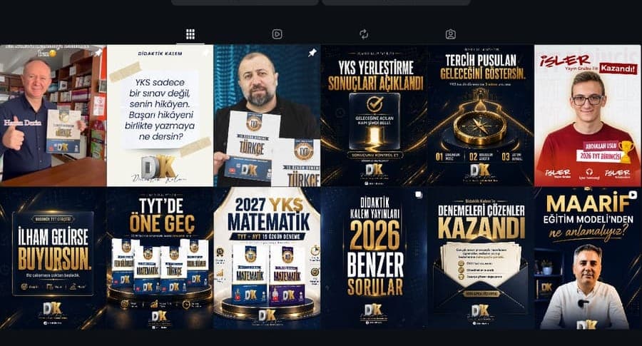 Didaktik Kalem Instagram gönderileri