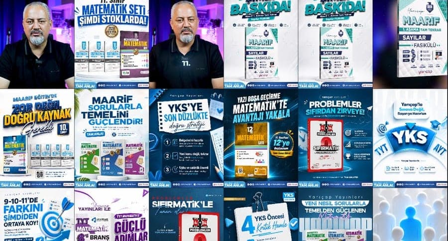 Yarıçap Yayınları Instagram gönderileri
