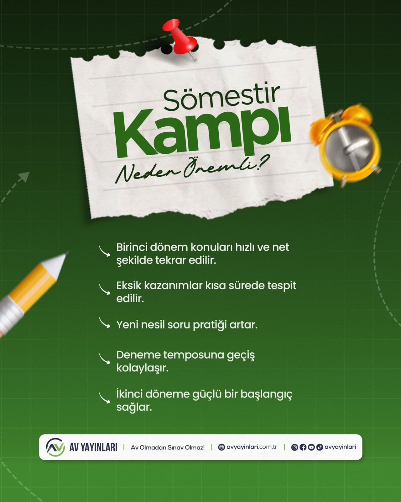 AV Yayınları eğitim yayıncılığı sosyal medya tasarımı