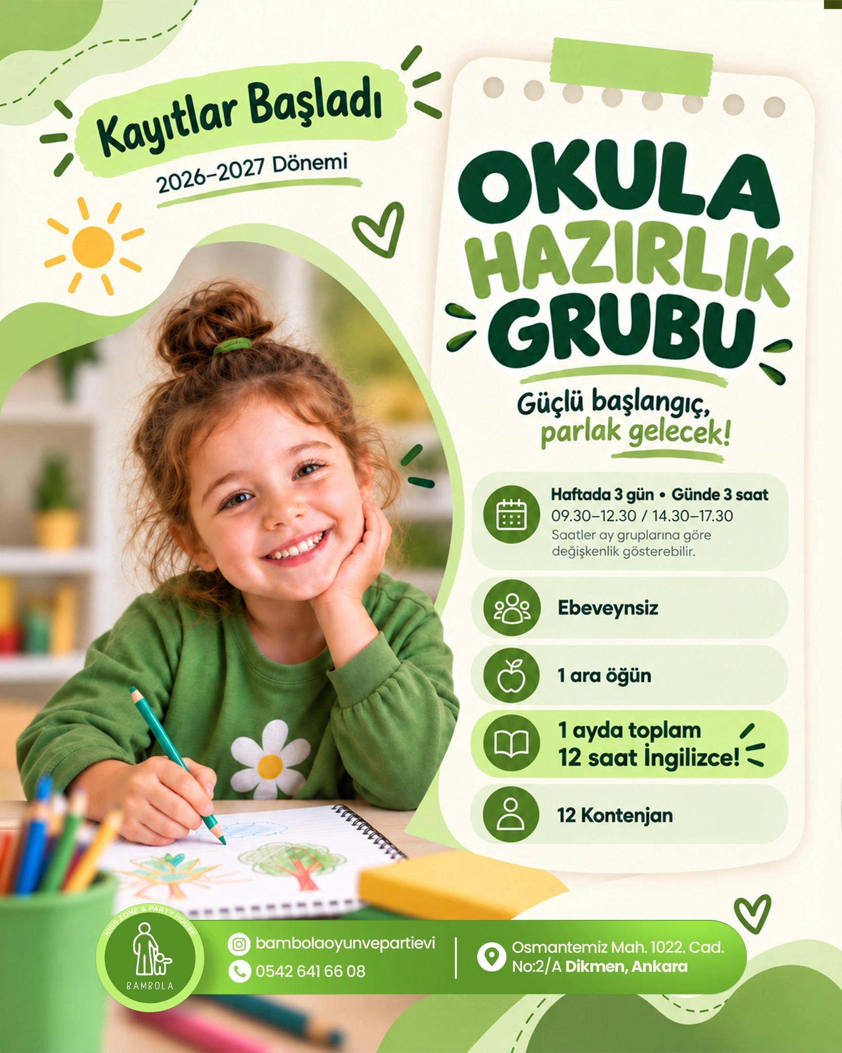 Bambola Oyun ve Parti Evi Instagram gönderisi, 2026-09-11