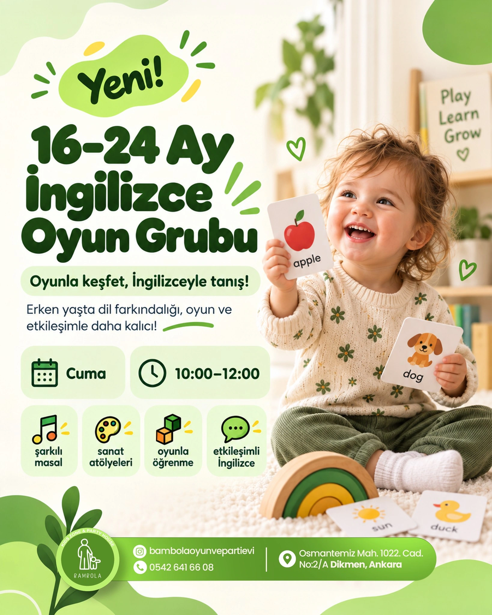 Bambola Oyun ve Parti Evi Instagram gönderisi, 2026-09-11