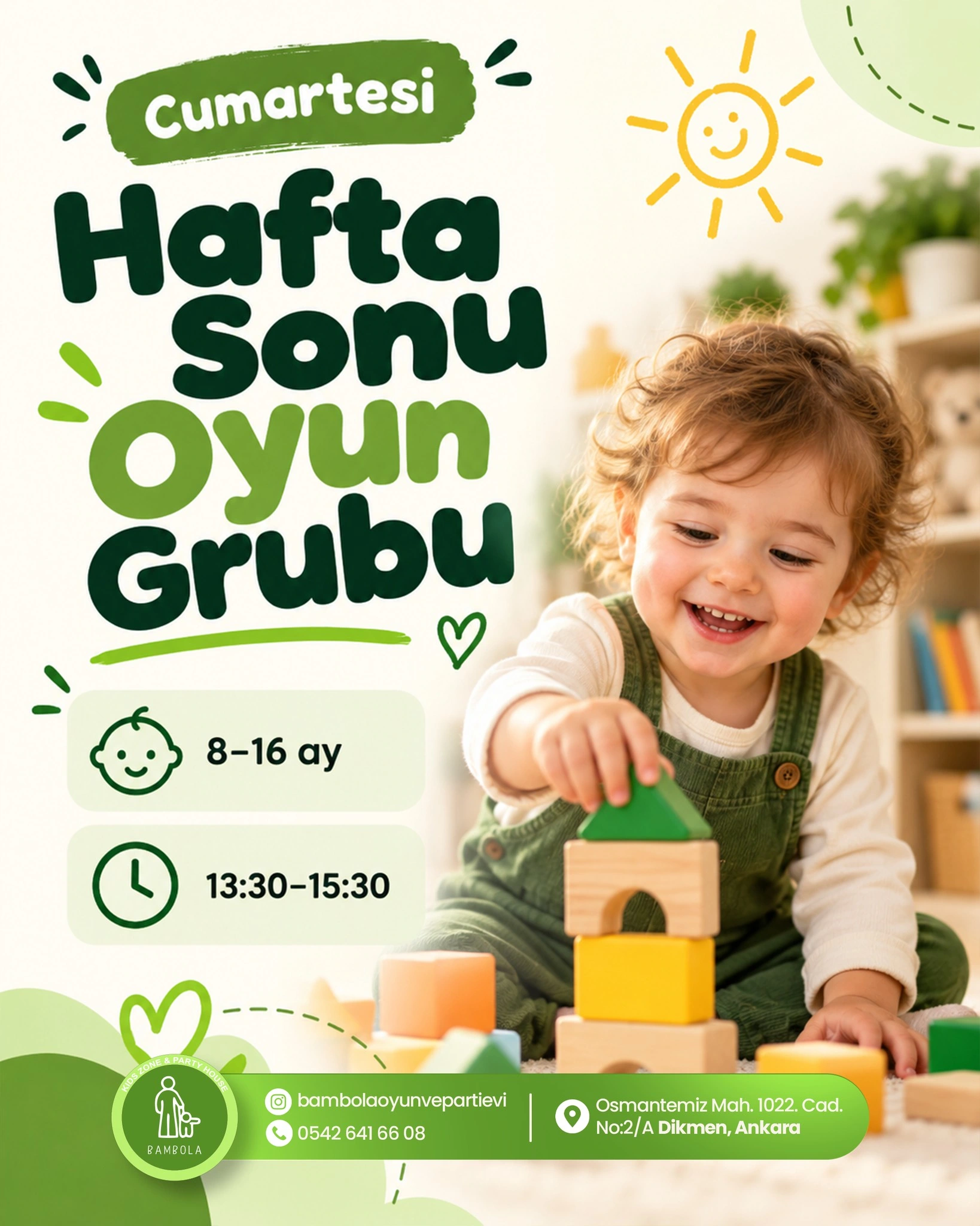 Bambola Oyun ve Parti Evi Instagram gönderisi, 2026-09-11