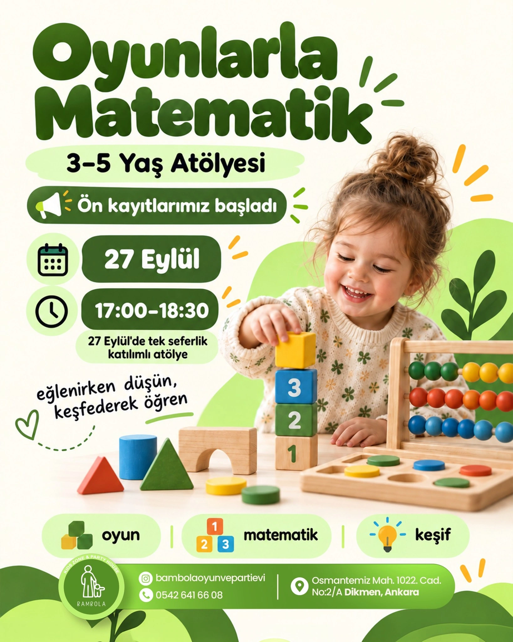 Bambola Oyun ve Parti Evi Instagram gönderisi, 2026-09-11