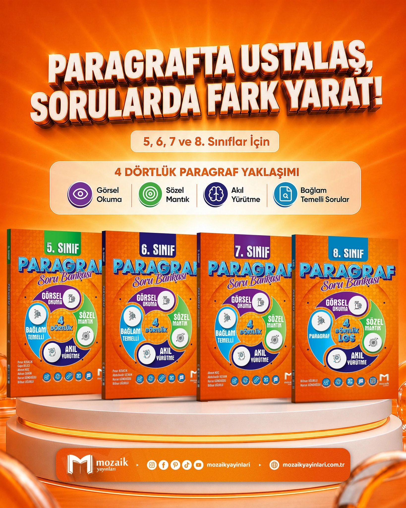 Mozaik Yayınları Instagram gönderisi, 2026-09-02