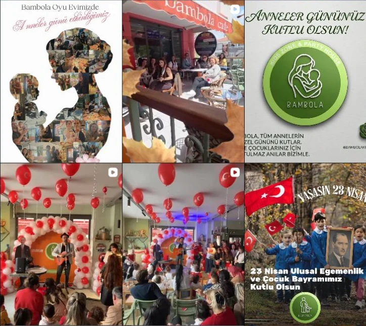 Bambola Instagram profilinin çalışma öncesi görünümü