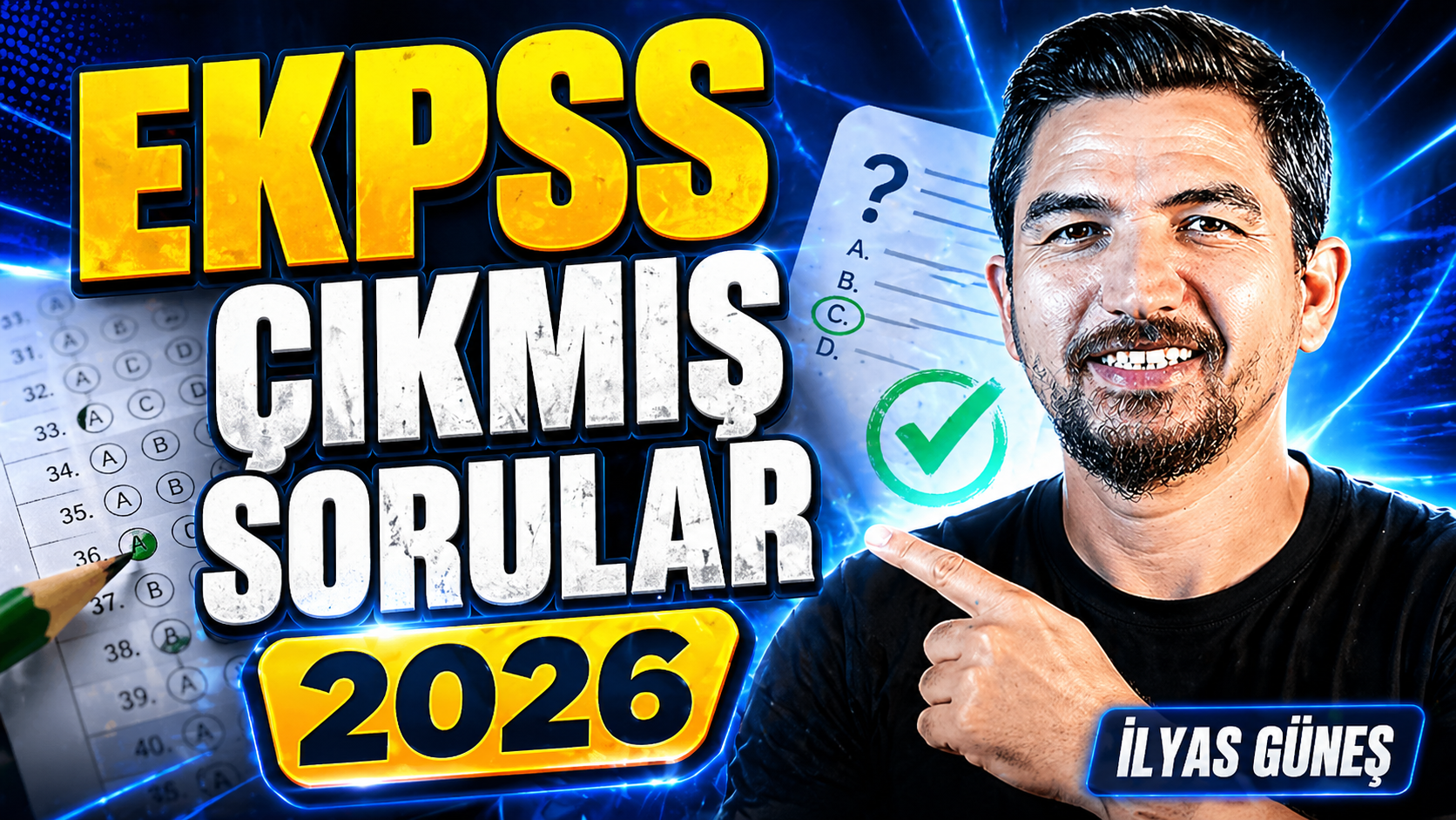 İlyas Güneş EKPSS kapak tasarımı