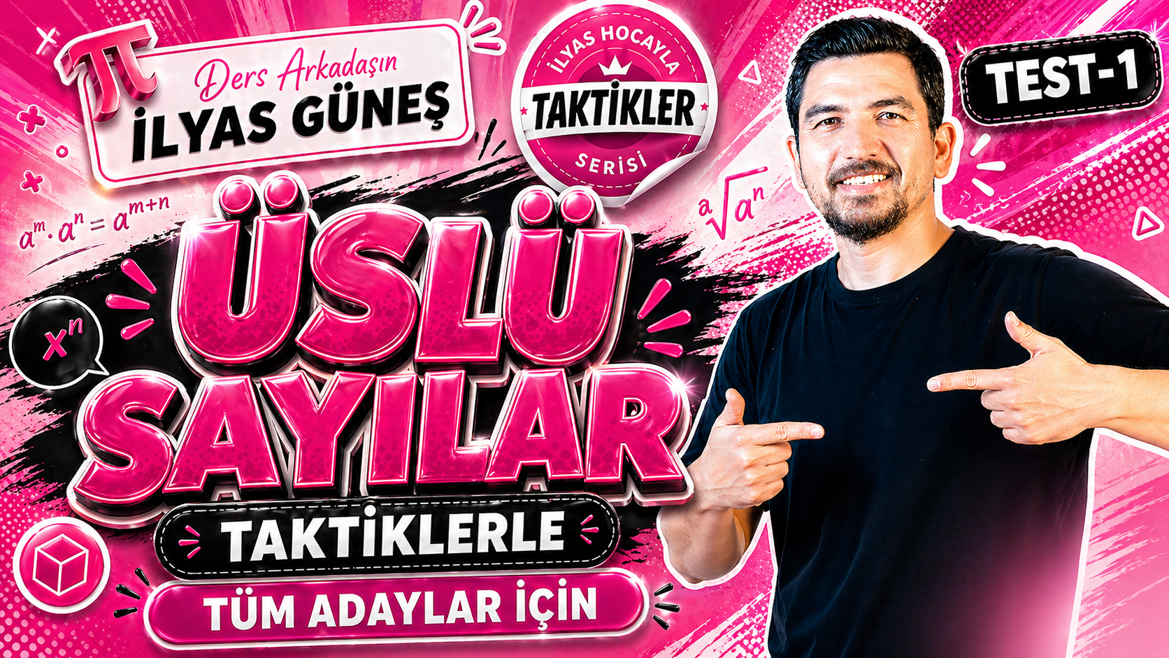 İlyas Güneş üslü sayılar kapağı B